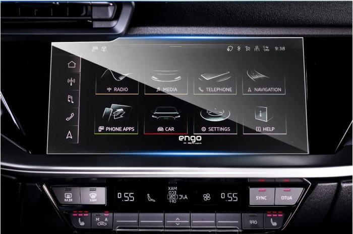 Audi A4 Ekran Koruyucu 8.3 inç Multimedya B9 2015-2018